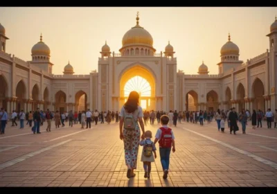 Dubai global village tour discover, culture, food and entertainment