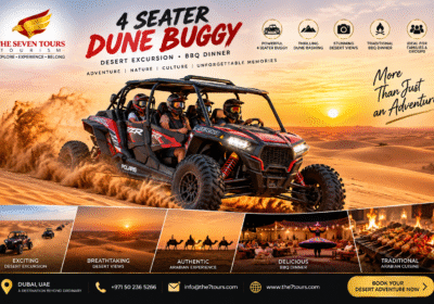 4 Seater Dune Buggy Desert Excursion BBQ Dinner