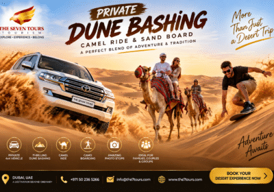 Private Dune Bashing Camel Ride & Sand Board