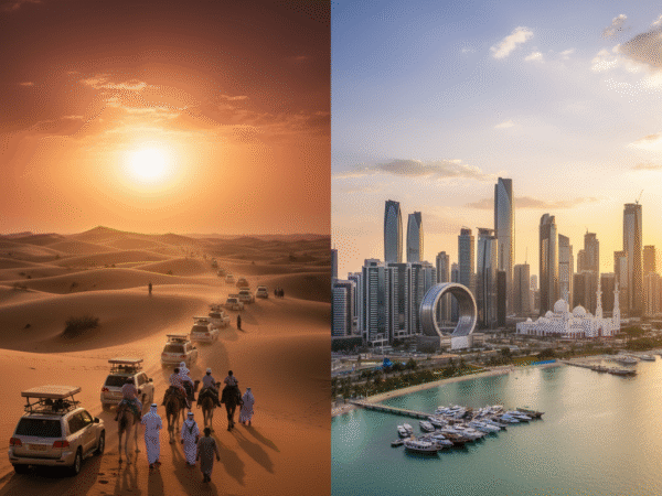 Desert Safari and Abu Dhabi City Tour