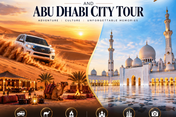Desert Safari and Abu Dhabi City Tour