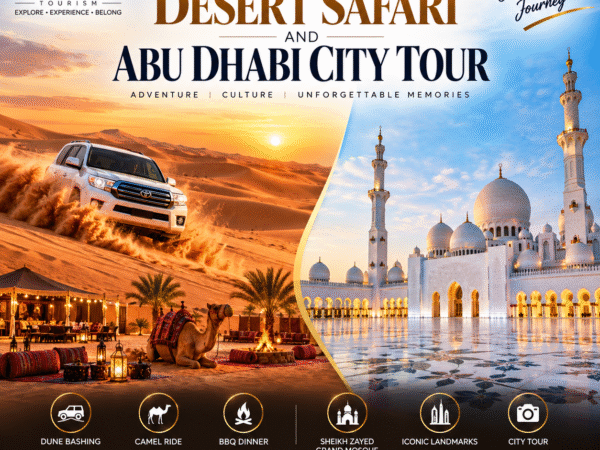 Desert Safari and Abu Dhabi City Tour