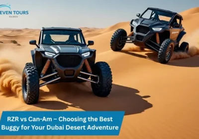 RZR vs Can-Am Choosing the Best Buggy for Your Dubai Desert Adventure