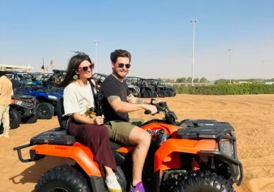 Premium Desert Safari with Quad Bike Camel Ride BBQ Dinner