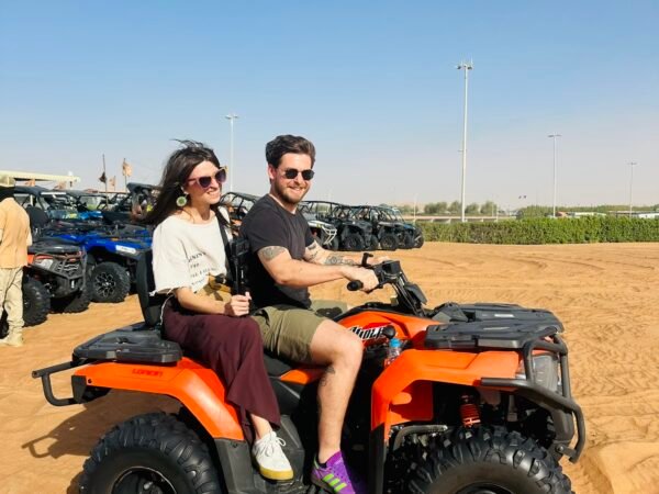 Premium Desert Safari with Quad Bike Camel Ride BBQ Dinner