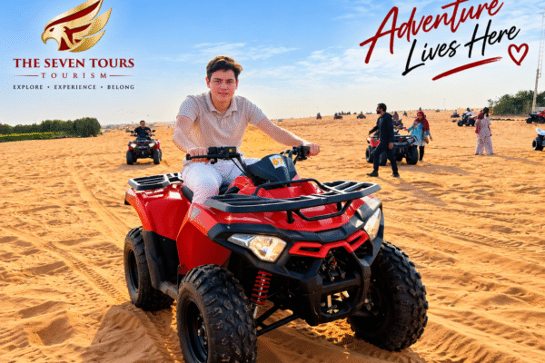 Morning Desert Safari with Quad Bike Camel Ride & SandBoard
