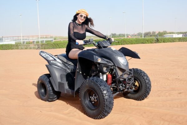 Evening Desert Safari with Quad Bike Camel Ride BBQ Dinner