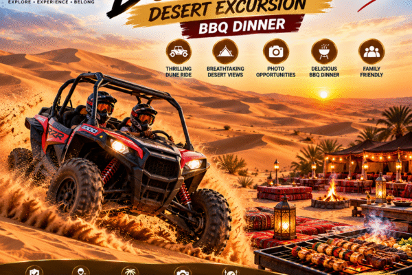 2 Seater Dune Buggy Desert Excursion BBQ Dinner