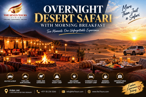 Overnight Desert Safari with Morning Breakfast