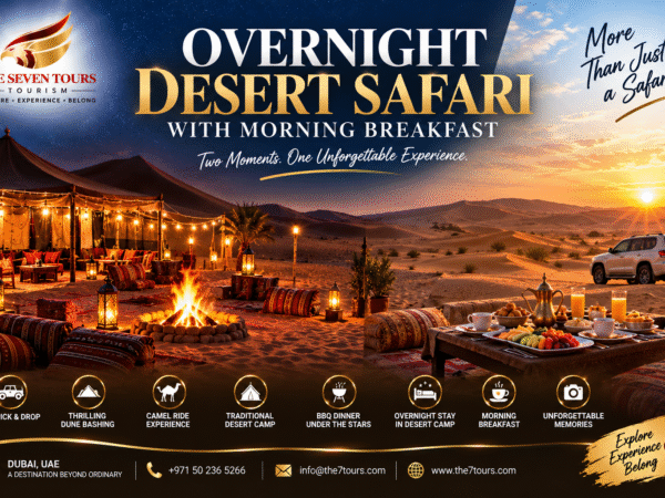 Overnight Desert Safari with Morning Breakfast