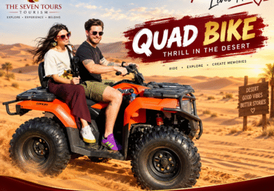 Premium Desert Safari with Quad Bike Camel Ride BBQ Dinner