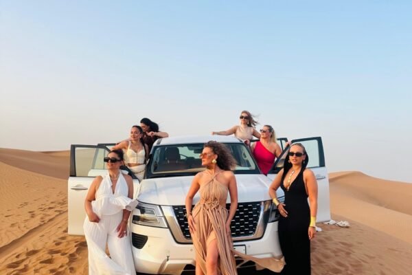 Evening Desert Safari with Camel Ride BBQ Dinner