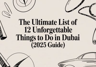 The Ultimate List Of 12 Unforgettable Things To Do In Dubai (2025 Guide)