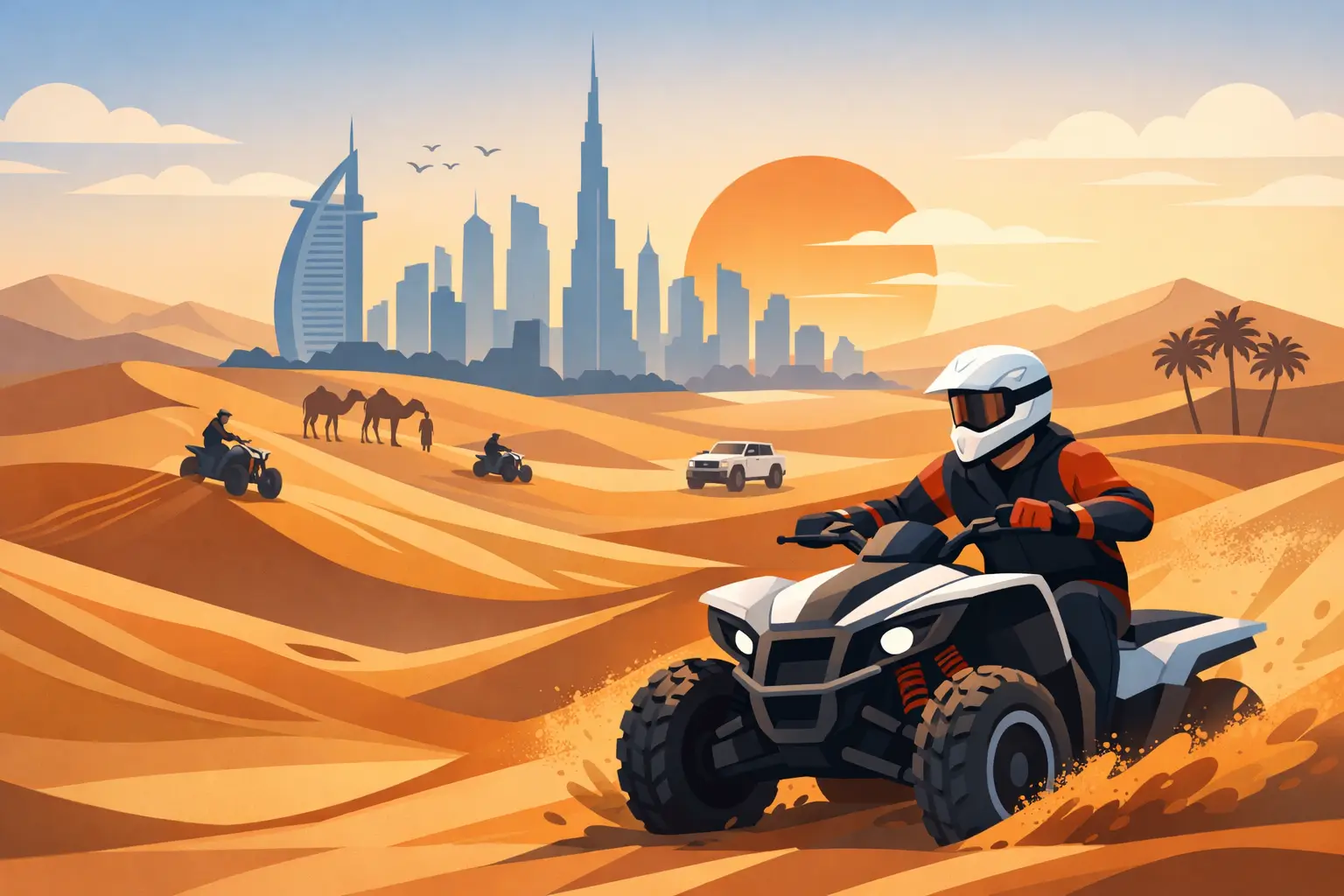 Dubai Desert Safari With Quad Biking Explained