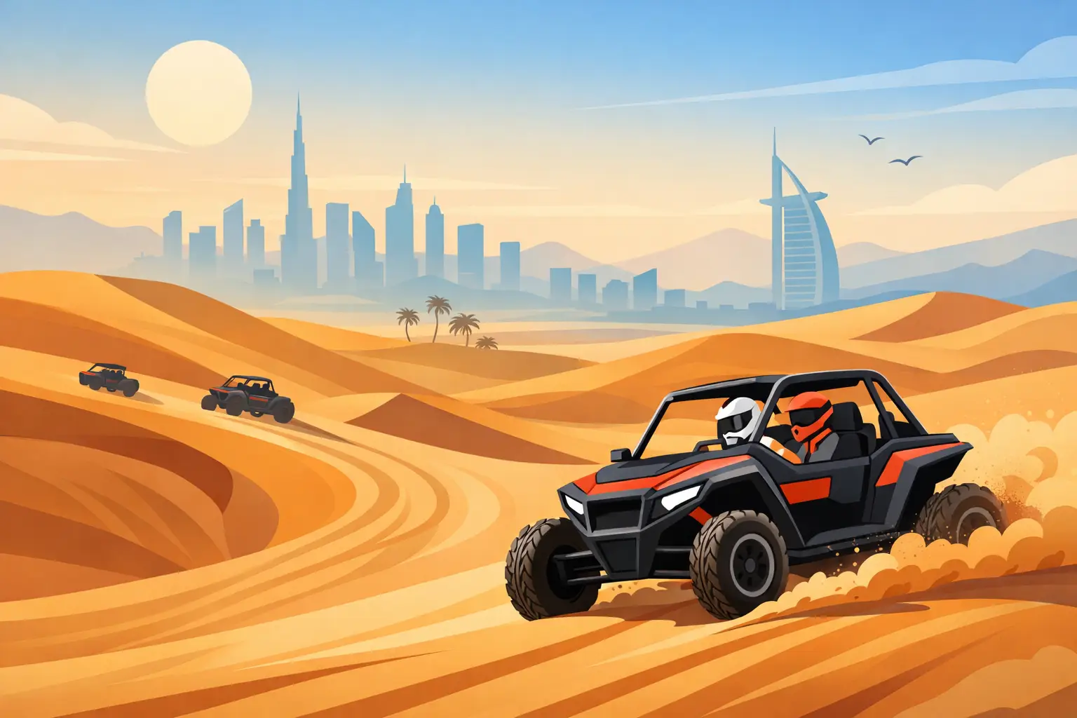 Dubai Dune Buggy Tour for Beginners Made Easy