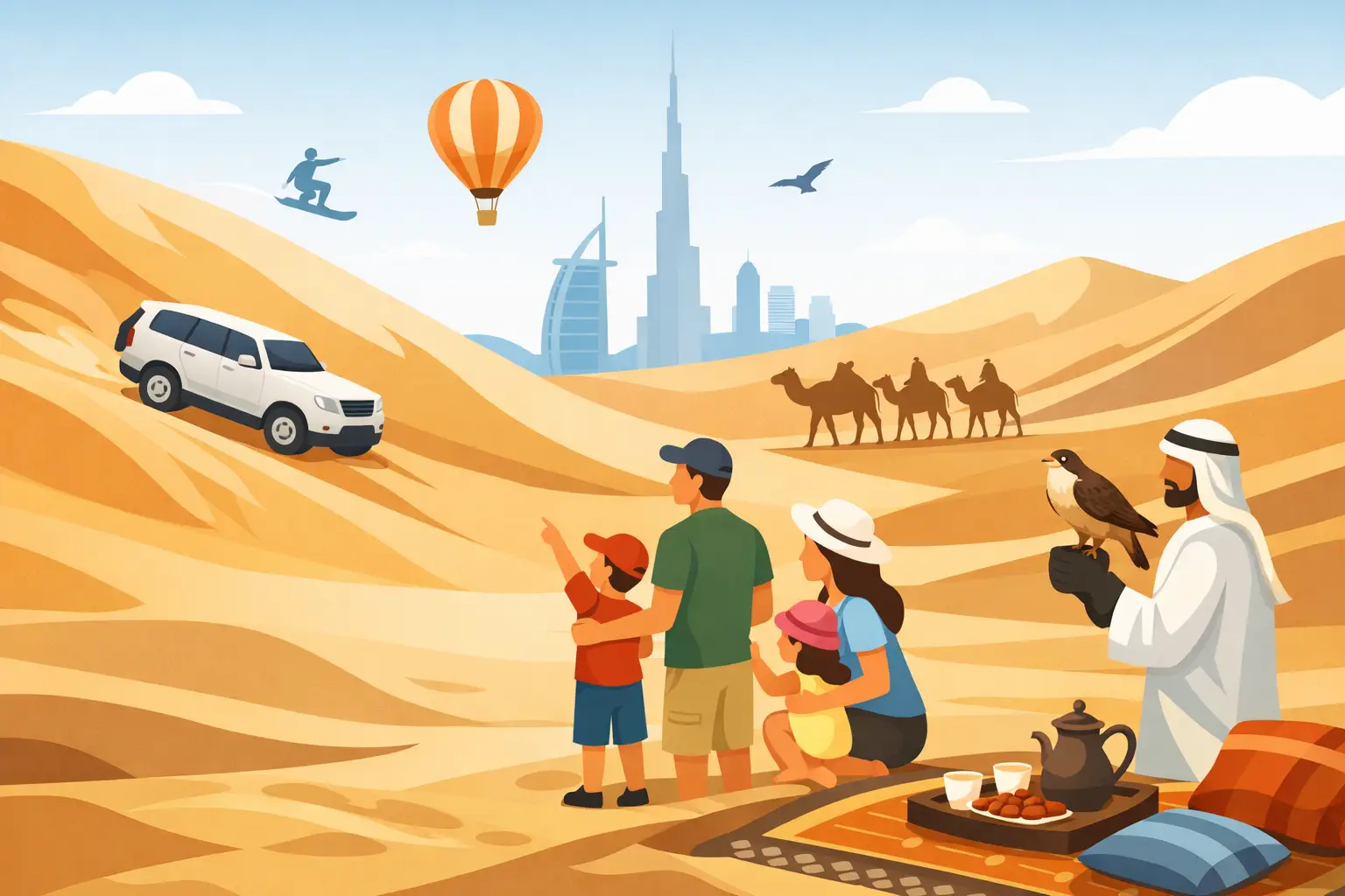 Dubai Desert Safari for Families With Kids