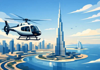 Dubai Helicopter Tour Burj Khalifa Views