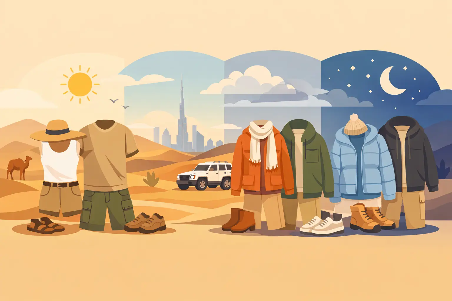What to Wear on a Dubai Desert Safari for Every Season