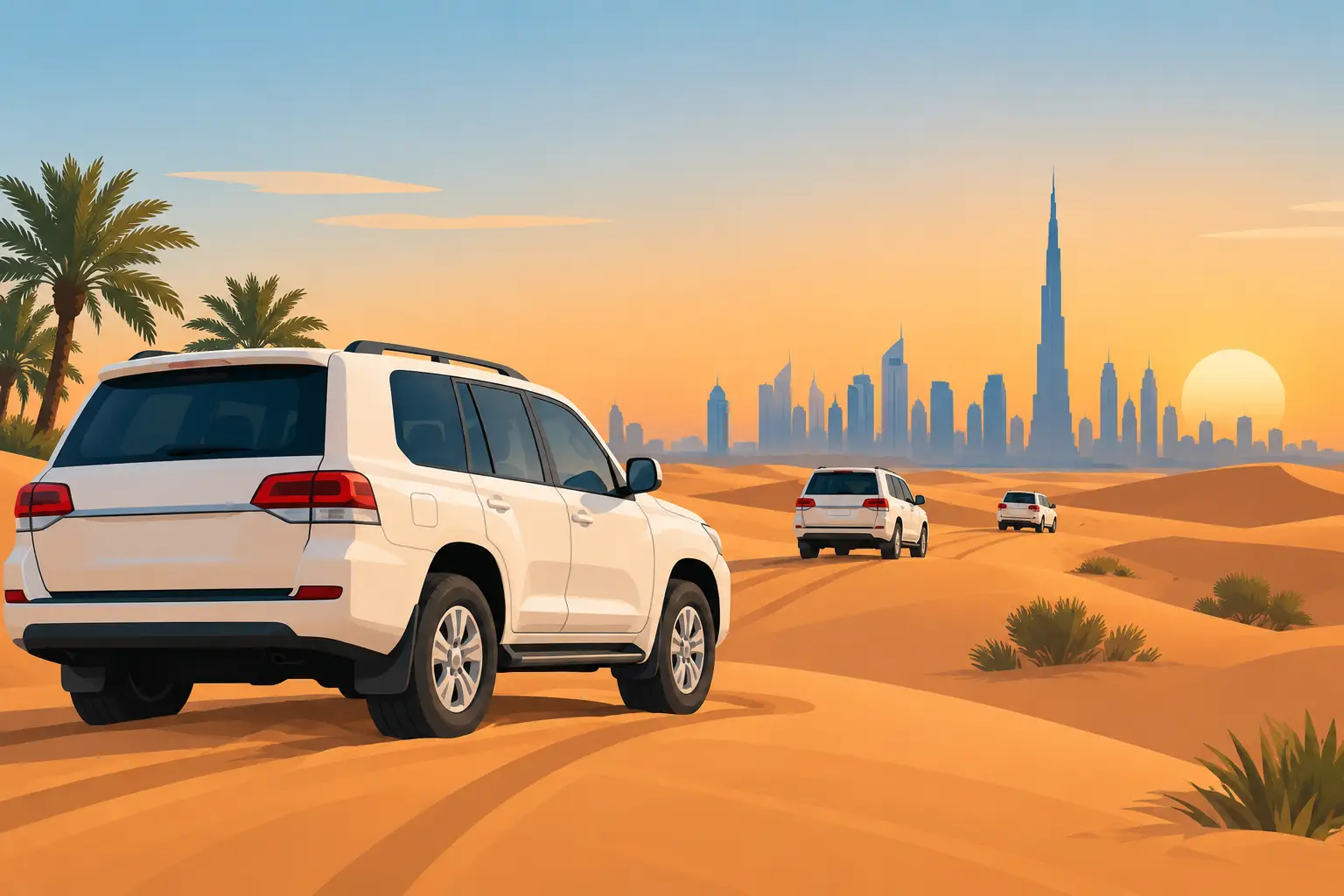 Desert Safari Transportation for Dubai Visitors