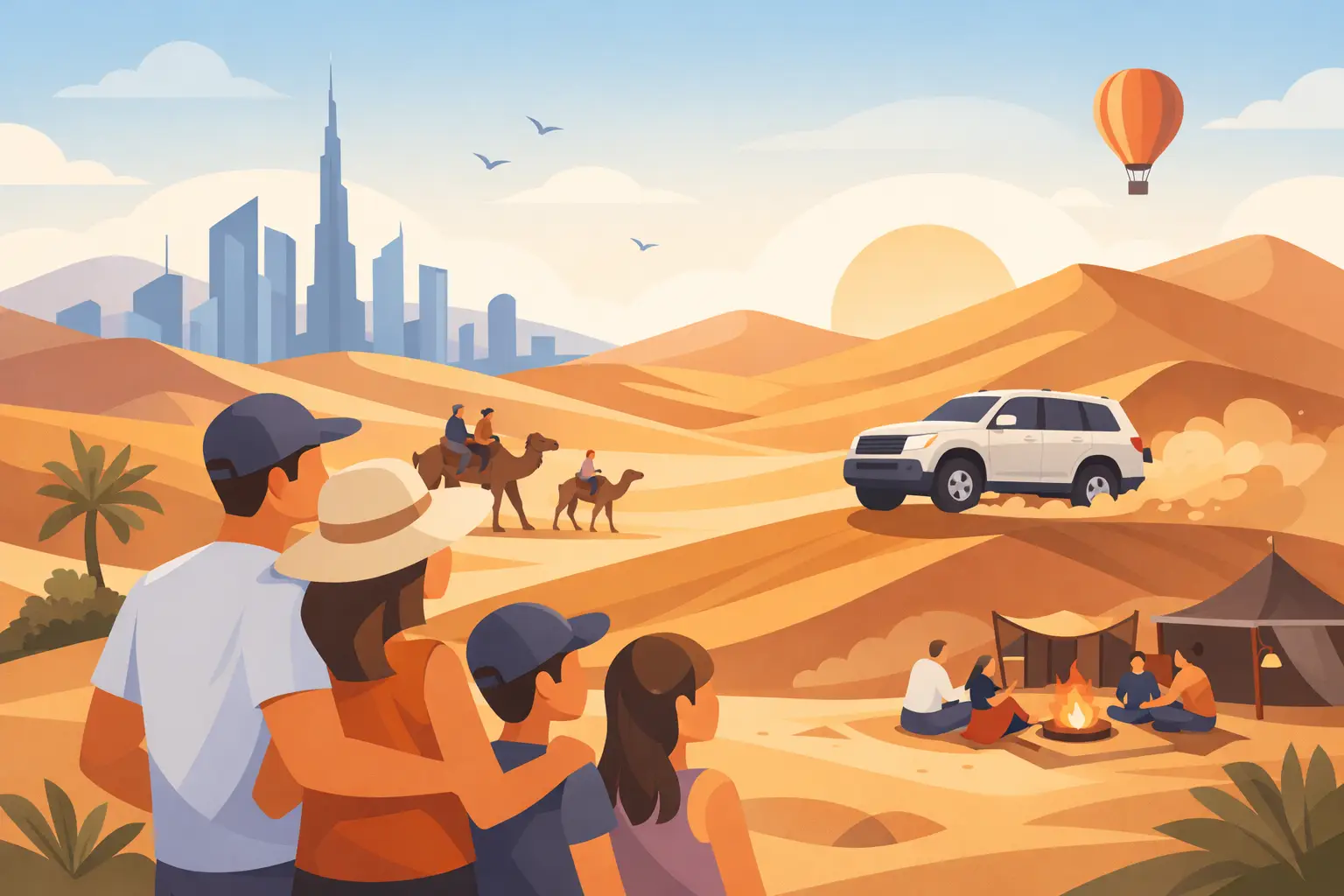 Dubai Desert Safari Age Limits for Families