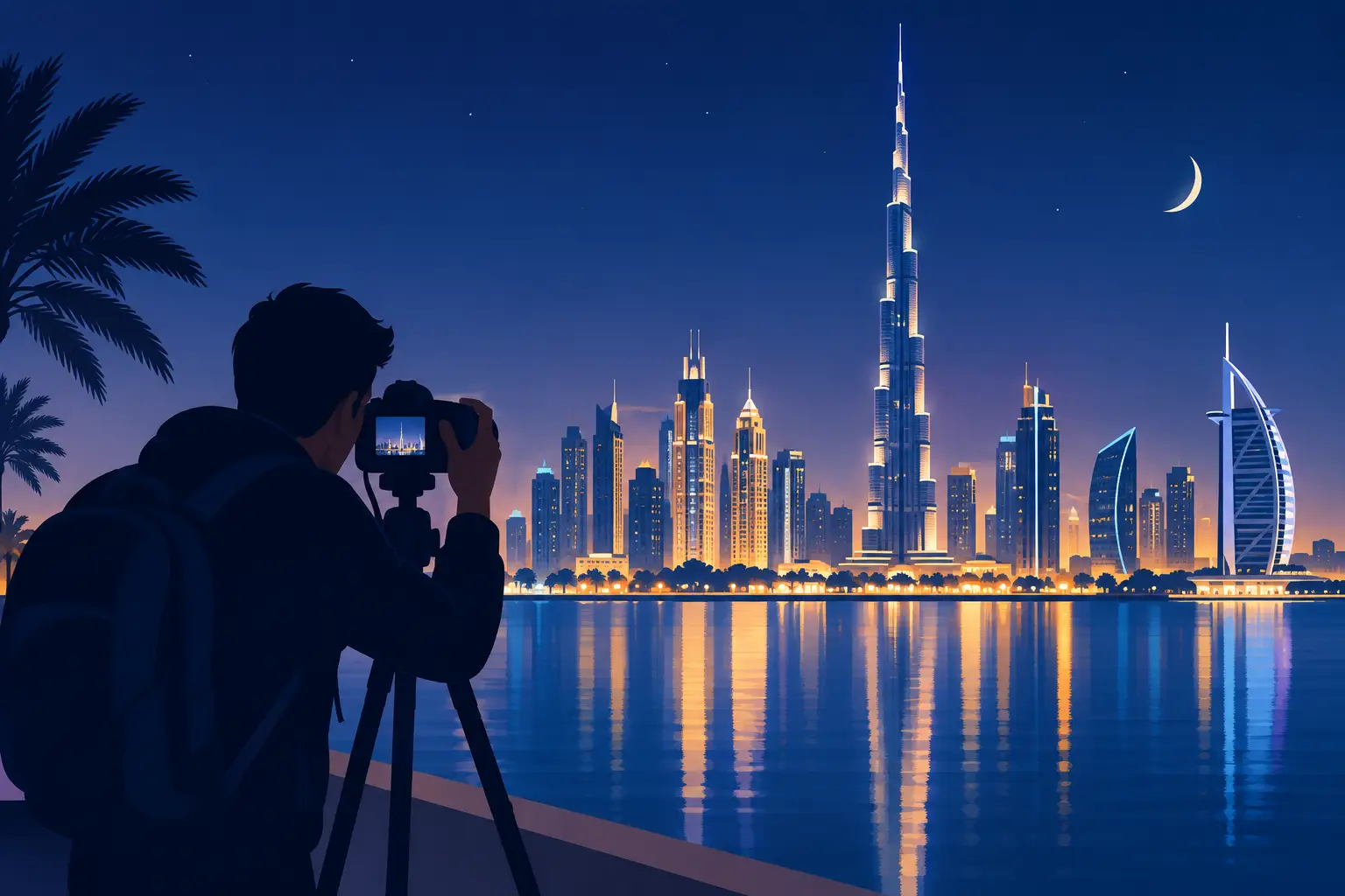 Dubai Night Photography for Brilliant After-Dark Shots