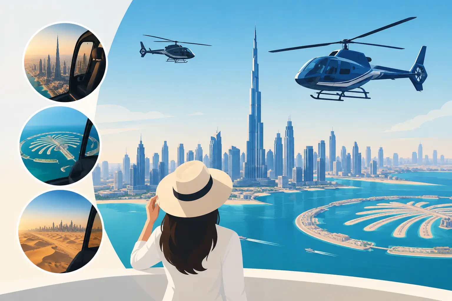 Dubai Helicopter Tour Comparison for Every Trip