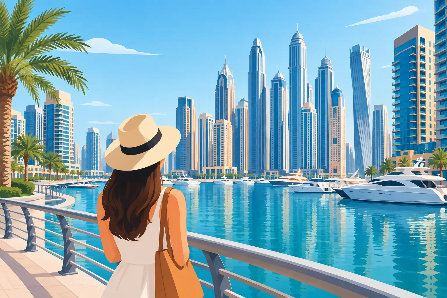 Dubai Marina Sightseeing Guide for First-Time Visitors